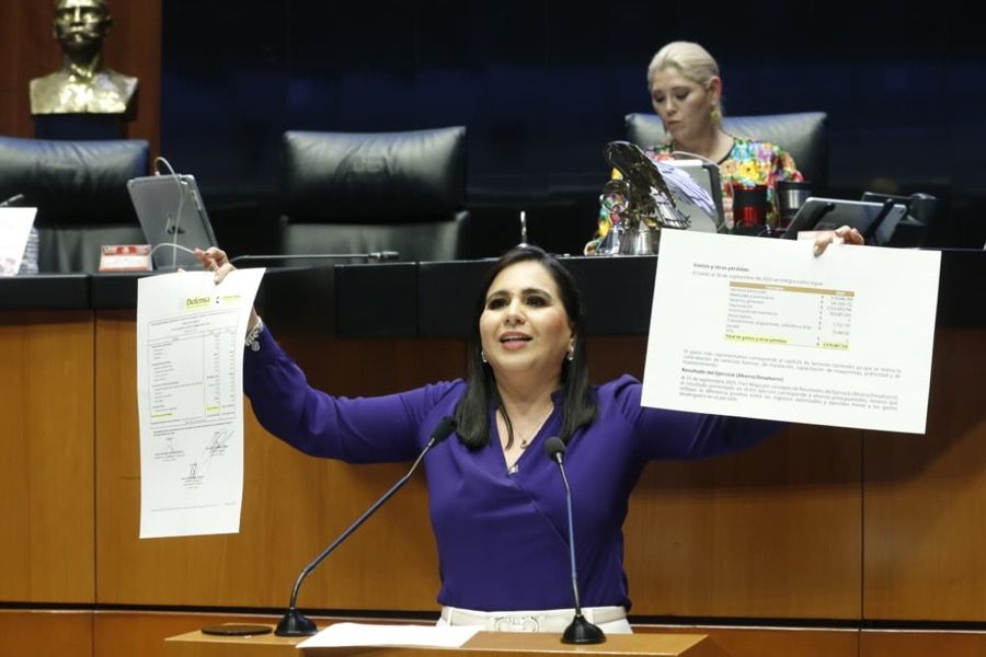 Mayuli Martínez acusa que el Tren Maya “ordeña” recursos que deberían destinarse a salud y seguridad