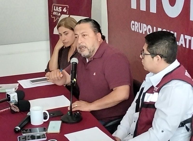“Le guste a quien le guste” | Sanén dice que bancada de MORENA apoyar reducir presupuesto del Congreso