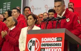 “Alito” presenta a Cora Amalia, Filiberto y Leslie Hendricks como aspirantes del PRI a la gubernatura