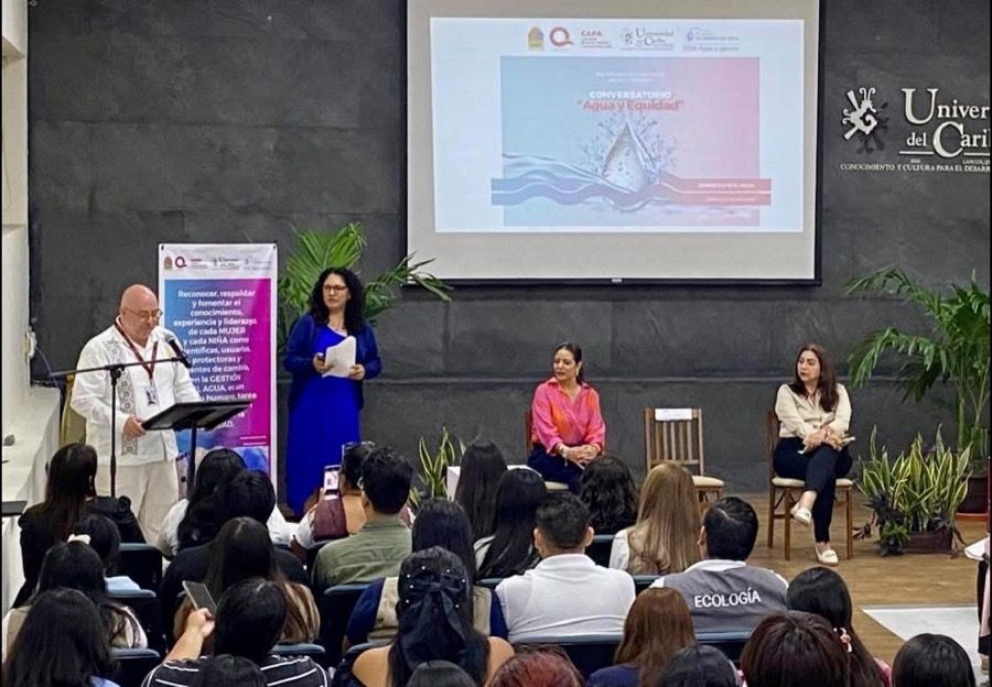 Realiza CAPA conversatorio “Agua y equidad” en conmemoración del Día Mundial del Agua