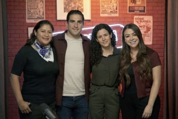 ¿DADOS CARGADOS? | Luisa María invita a Gino Segura a su programa “La Moreniza”, un espacio oficial del partido