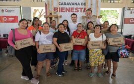 Pablo Bustamante encabeza Caravana del Bienestar en Villas Otoch Paraíso | “Acercamos el bienestar a las familias”