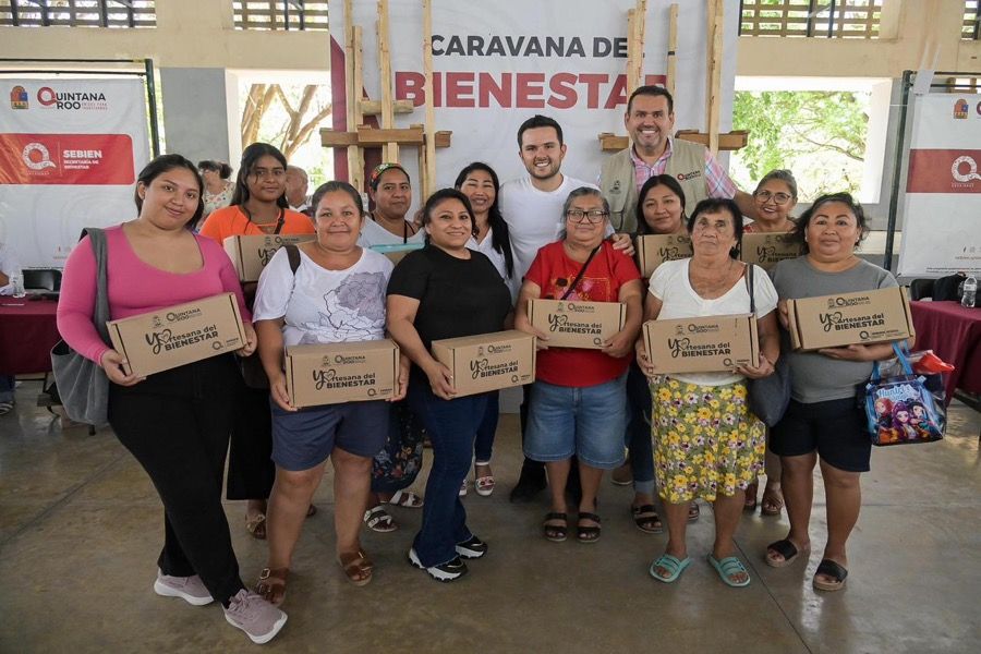 Pablo Bustamante encabeza Caravana del Bienestar en Villas Otoch Paraíso | “Acercamos el bienestar a las familias”