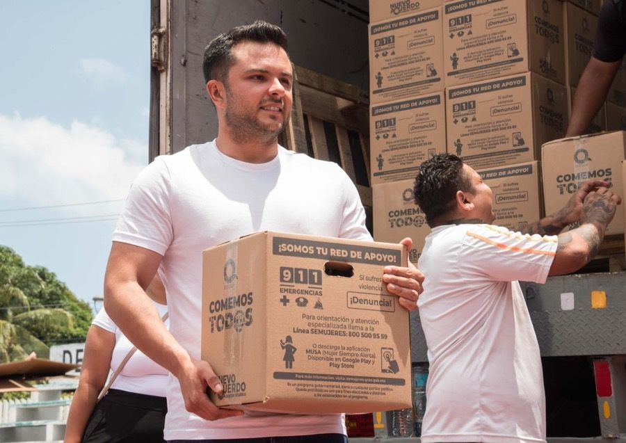 “60 mil familias serán beneficiadas con la entrega de paquetes alimentarios de Comemos Tod@s”: Pablo Bustamante