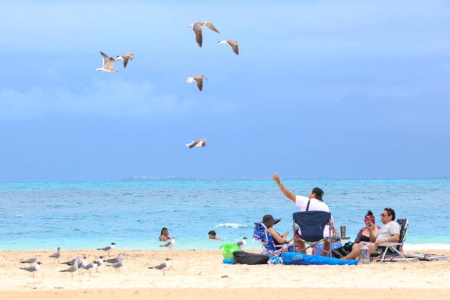 Más de 2700 cancunenses van a las playas en semana santa con “Ruta Mar”