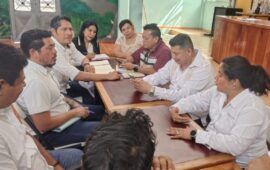 Conagua promueve acciones de saneamiento en Leona Vicario