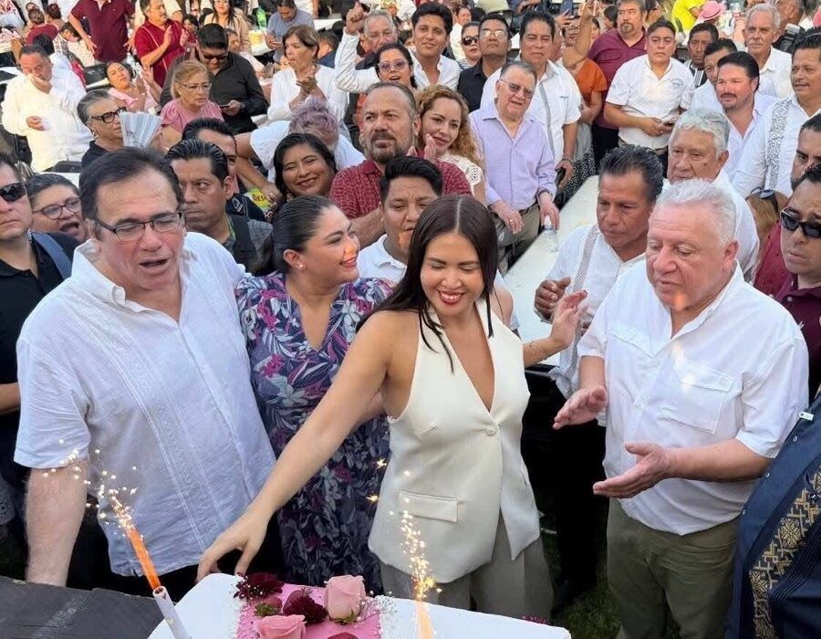 El cumpleaños de Anahí se transformó en una declaración de que el “rafismo” va por Cancún y por el estado