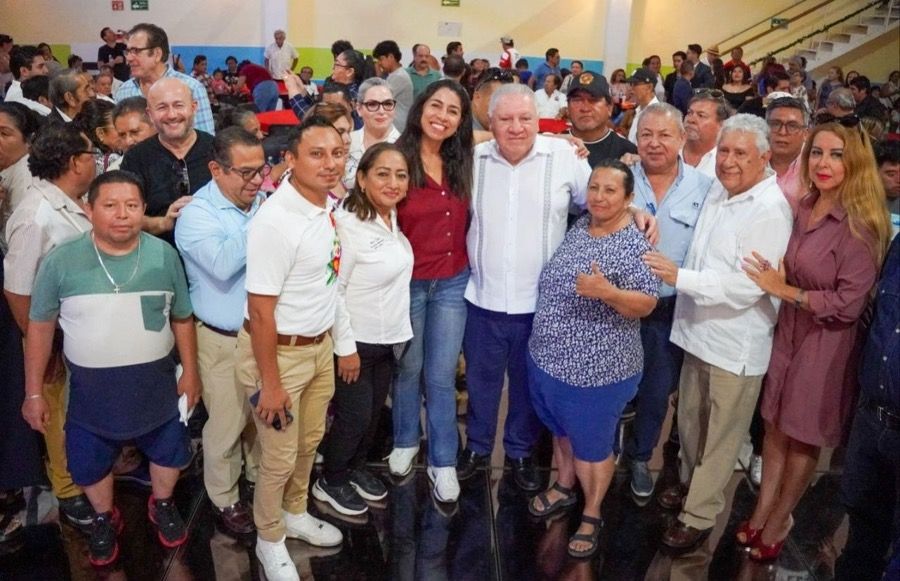 Comparten Rafa Marín y Marybel Villegas evento; piden “unidad real” en Morena, basada en respeto, diálogo e inclusión
