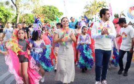 “Todos somos Cancún y celebramos juntos estos 56 años”: Ana Paty Peralta