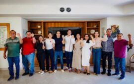 MUESTRA DE “APOYO INSTITUCIONAL” | Difunden reunión de Gino y 10 alcaldes en precampaña