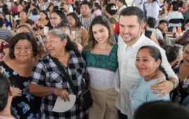 Pablo Bustamante reafirma compromiso con las familias de Cancún en su 56 aniversario
