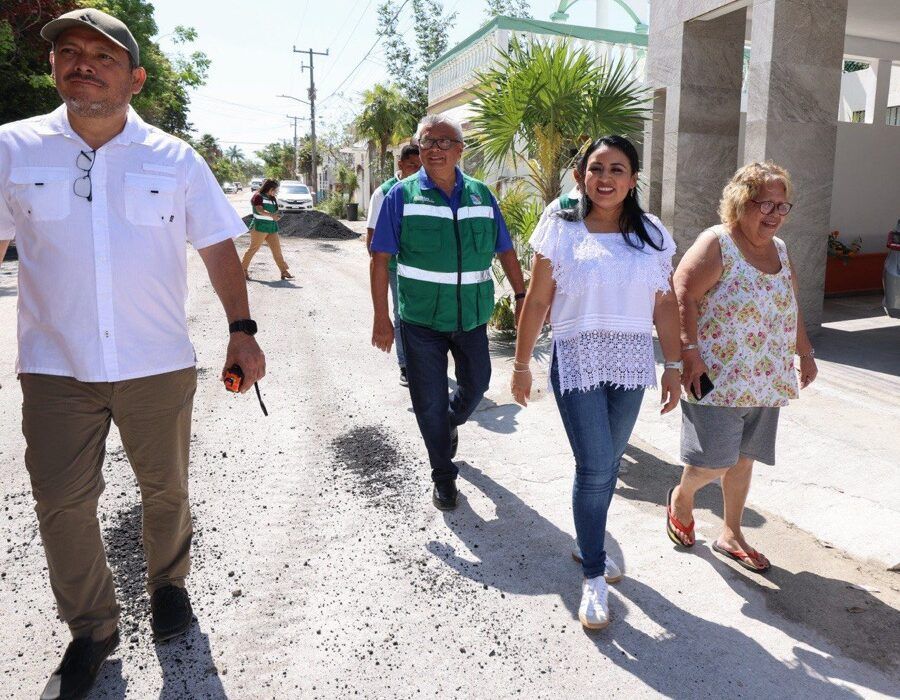 Atiende Blanca Merari solicitud ciudadana en Villas Morelos I