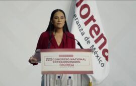 “Escuchen bien: si alguien comete un acto de corrupción, aunque haya ganado la encuesta, no será candidato”: Ariadna Montiel
