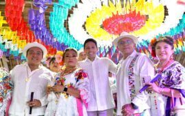 Renán Sánchez Tajonar reconoce el 178 aniversario de las tradiciones de El Cedral como orgullo de Cozumel
