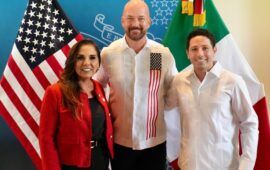 “Quintana Roo fortalece sus lazos internacionales”: Renán Sánchez Tajonar
