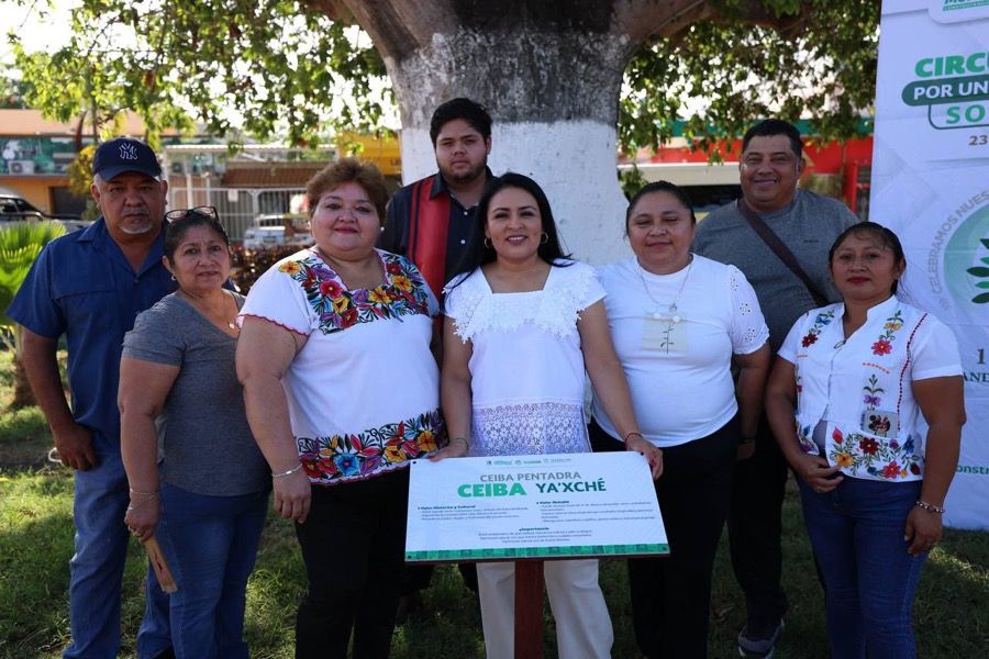 Encabeza Blanca Merari circuito verde por un Puerto Morelos sostenible