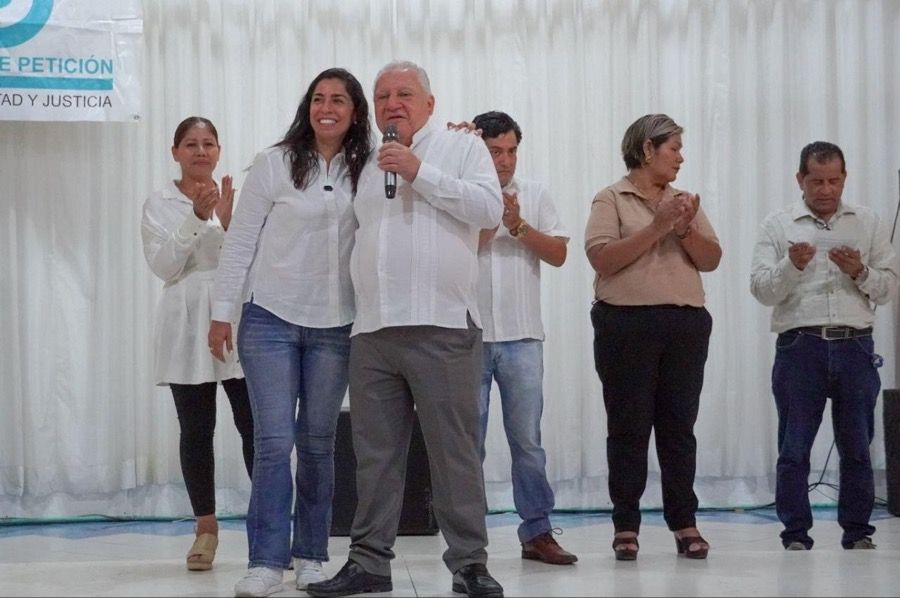 Marybel Villegas y Rafa Marín se muestran juntos, y piden unidad y mantener vivos los ideales de MORENA