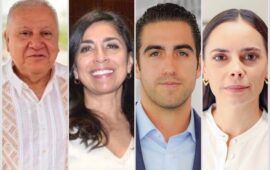 Claudia pone a su “mano derecha” a operar la sucesión en QROO | Citan a Gino, Rafa, Marybel y Ana Paty, y en septiembre habría candidato