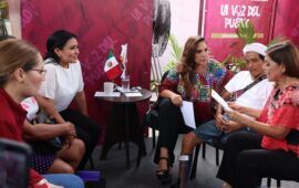 Mara Lezama y Blanca Merari encabezan en Puerto Morelos la audiencia pública “La Voz del Pueblo”