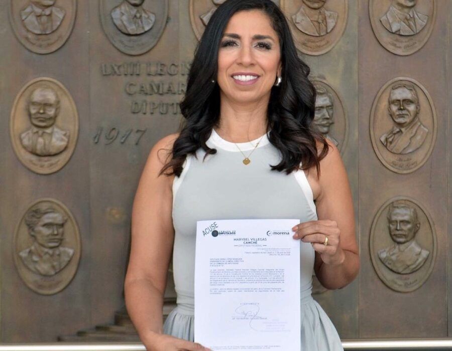 Marybel Villegas y Gino Segura solicitan licencia y van por la gubernatura de Quintana Roo