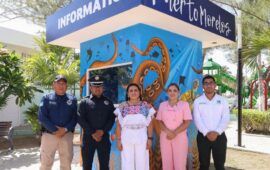 Renueva Blanca Merari módulo de atención al visitante para fortalecer la experiencia turística en Puerto Morelos