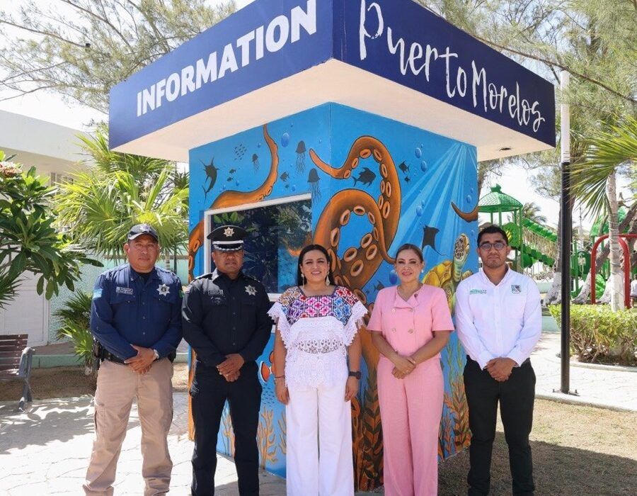 Renueva Blanca Merari módulo de atención al visitante para fortalecer la experiencia turística en Puerto Morelos