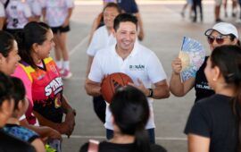 Renán Sánchez Tajonar reconoce la labor del magisterio en el arranque de los Juegos Deportivos, Culturales y Artísticos de los Trabajadores de la Educación
