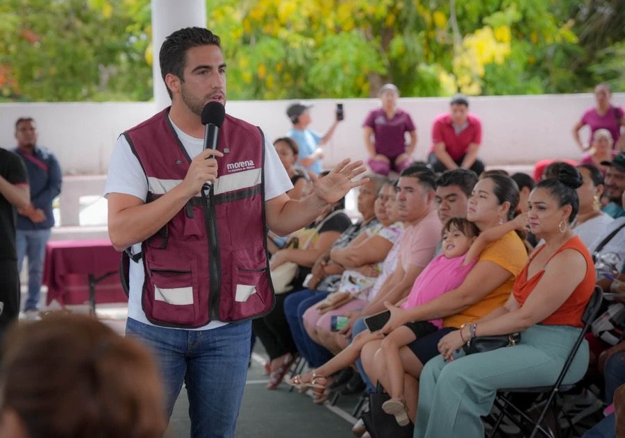 “Estamos convocados todos; hay quienes decidieron no ir” | Gino dice que el CEN de MORENA organiza asambleas y no hay apoyo irregular a su candidatura