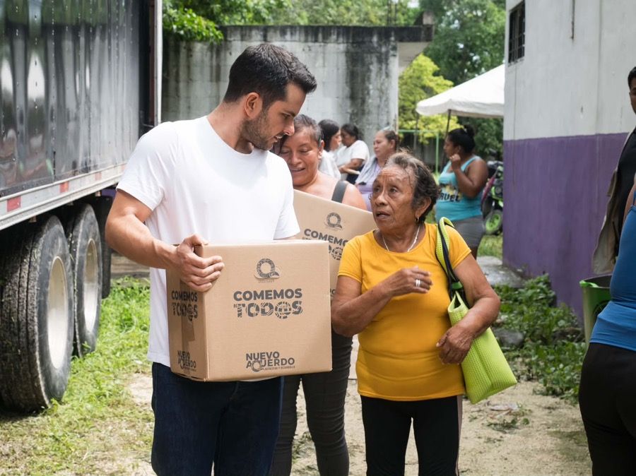 “Comemos Tod@s fortalece la seguridad alimentaria de miles de familias cancunenses”: Pablo Bustamante