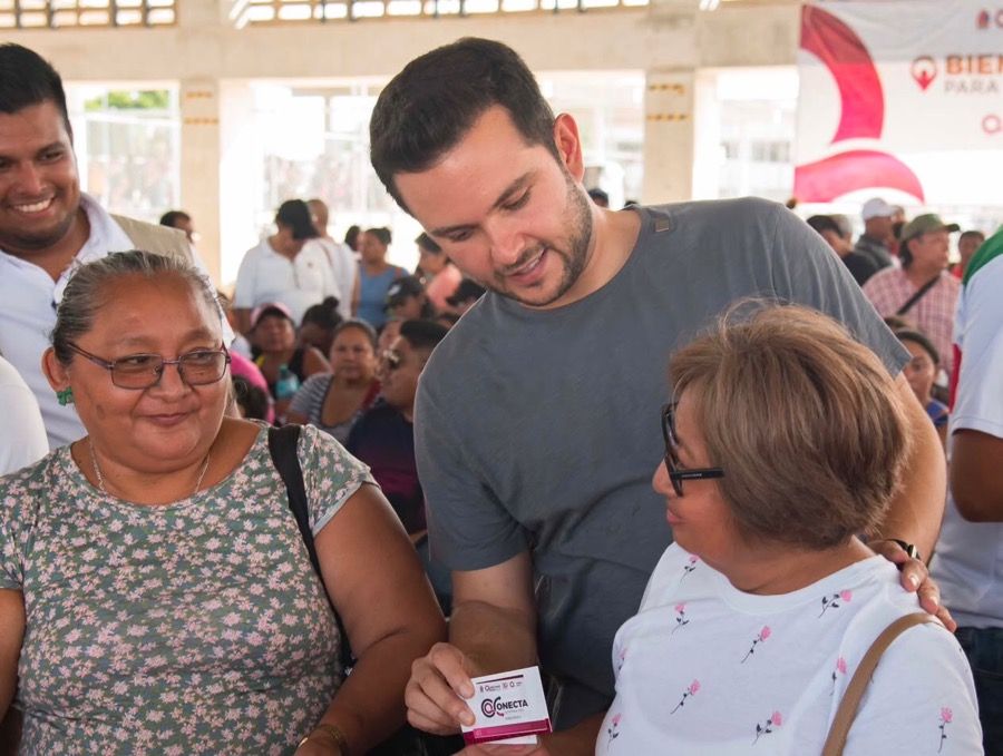 “Conecta Quintana Roo fortalece el bienestar de más de 42 mil 500 familias”: Pablo Bustamante