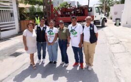 Da Blanca Merari arranque al mantenimiento de 138 pozos de absorción en Puerto Morelos
