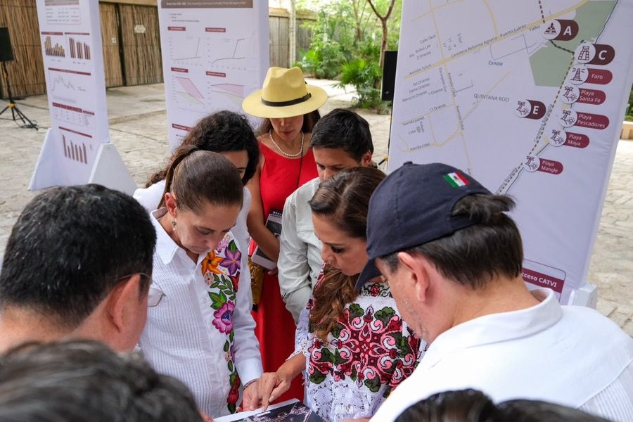 “No cumplas con la norma”, le dice Claudia Sheinbaum a titular de Conanp en Tulum