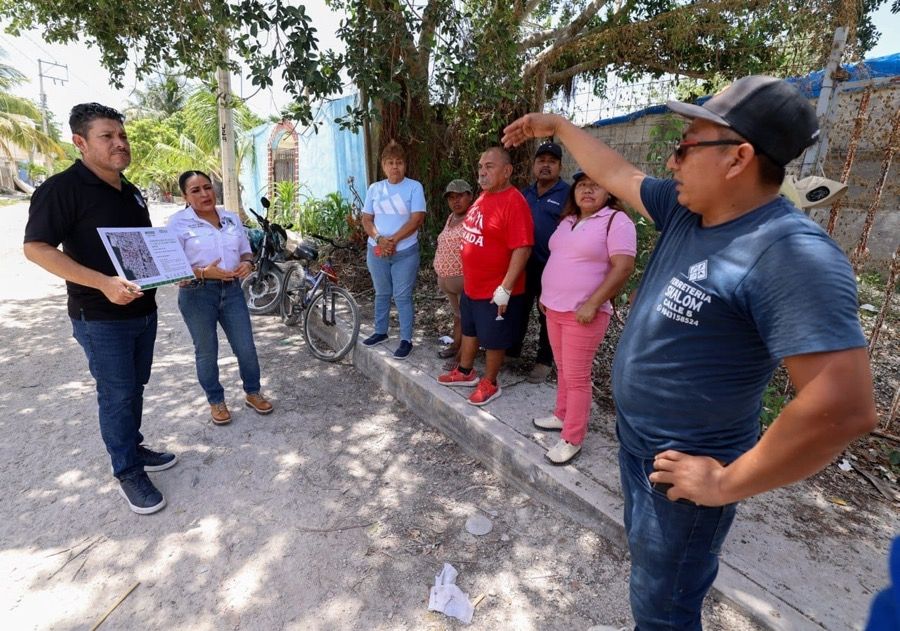 Anuncia Blanca Merari el próximo inicio de obra de pavimentación de las calles 5 y 6 en Tierra Nueva