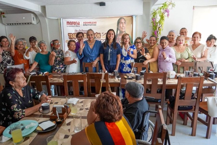 Realiza Marybel Villegas diversos eventos y recorrido por Chetumal