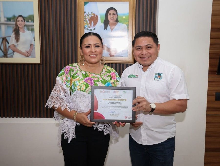 Recibe Puerto Morelos reconocimiento por su alto cumplimiento en las Evaluaciones de la Armonización Contable del ejercicio fiscal 2025