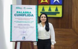 “Consolidamos finanzas sanas” | Obtiene Puerto Morelos calificación HR AA- con perspectiva estable