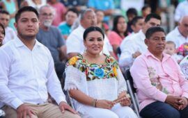 Celebra Blanca Merari primer aniversario de Leona Vicario como pueblo indígena