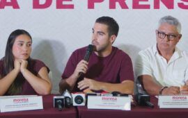 “DE MÍ NO VAN A ENCONTRAR UN VETO” | Gino dice que él no es quien para repartir candidaturas en MORENA, y que habrá encuestas para todos los cargos