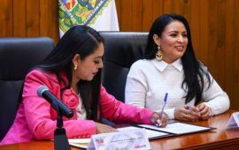 Ratifica Blanca Merari carta de amistad entre Puerto Morelos y San Pedro Cholula