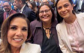 “LE MANDO UN BESO A MI QUERIDA ARIADNA” | Mara elude polémica con presidenta nacional de MORENA