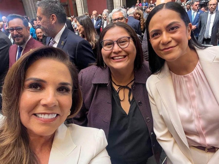 “LE MANDO UN BESO A MI QUERIDA ARIADNA” | Mara elude polémica con presidenta nacional de MORENA