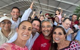 Renán Sánchez Tajonar respalda en Cancún la transformación que encabezan Claudia Sheinbaum Pardo y Mara Lezama