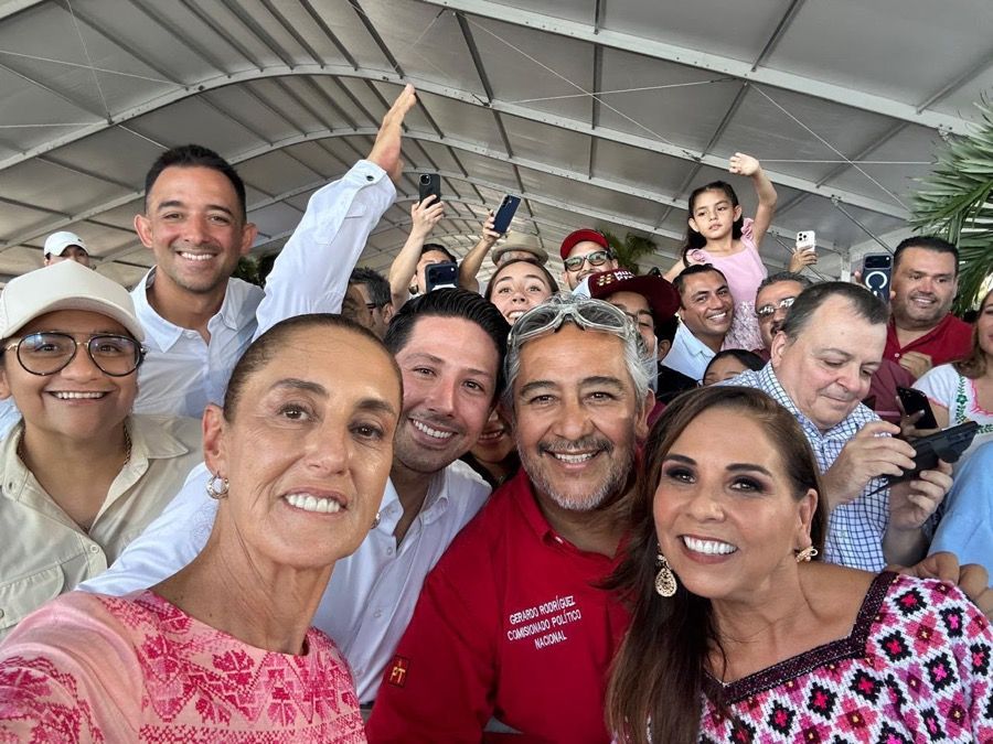 Renán Sánchez Tajonar respalda en Cancún la transformación que encabezan Claudia Sheinbaum Pardo y Mara Lezama