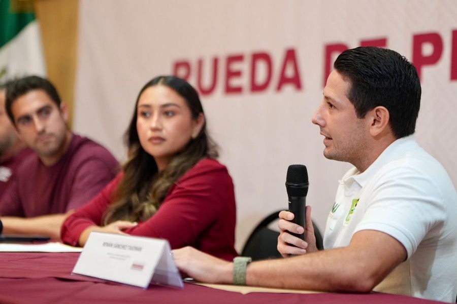 “El Verde va a estar en primera fila” | Renán Sánchez Tajonar dijo que su partido apoya a Gino Segura