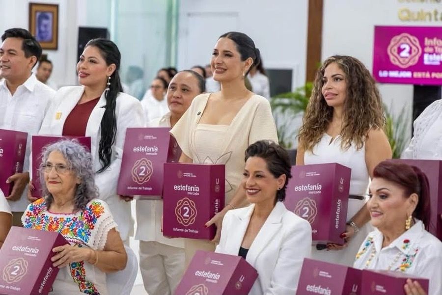 “PLAYA DEL CARMEN HOY TIENE RUMBO” | Estefanía Mercado entrega la glosa de su Segundo Informe de Gobierno