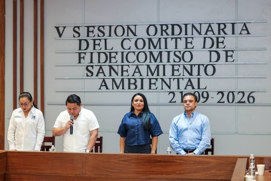 Aprueba Comité del Fideicomiso de Saneamiento Ambiental recursos para reforzar protección de las playas en Puerto Morelos