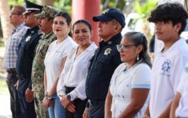 “Construimos seguridad en nuestras escuelas”: Blanca Merari