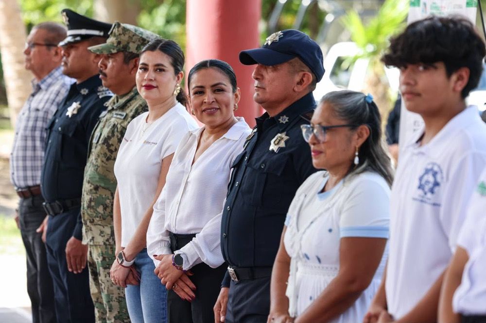 “Construimos seguridad en nuestras escuelas”: Blanca Merari