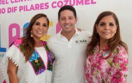 Renán Sánchez Tajonar acompaña a la gobernadora Mara Lezama en gira de trabajo por Cozumel