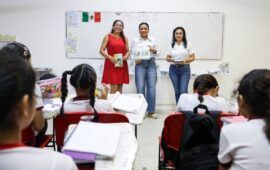 Impulsa Blanca Merari entre la niñez portomorelense la historia del municipio